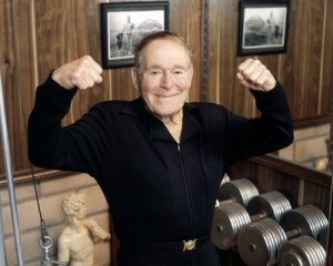 Jack Lalane in his 90's