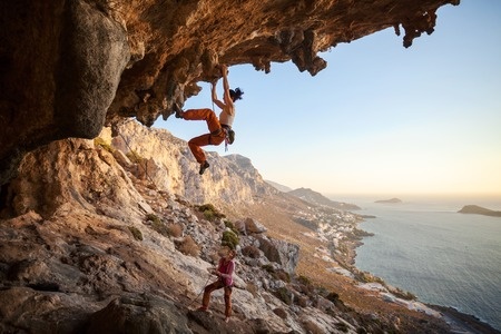 rock climbers