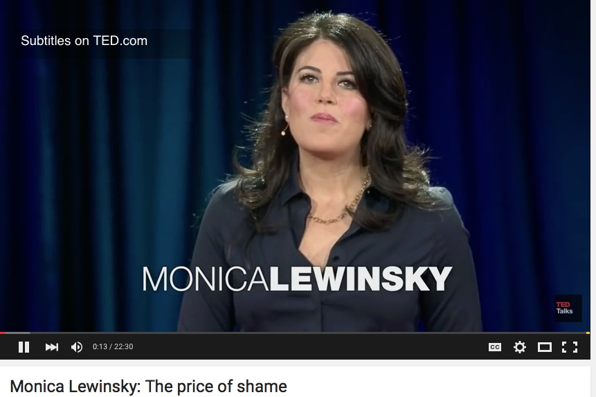 Monica Lewinsky: The Price of Shame