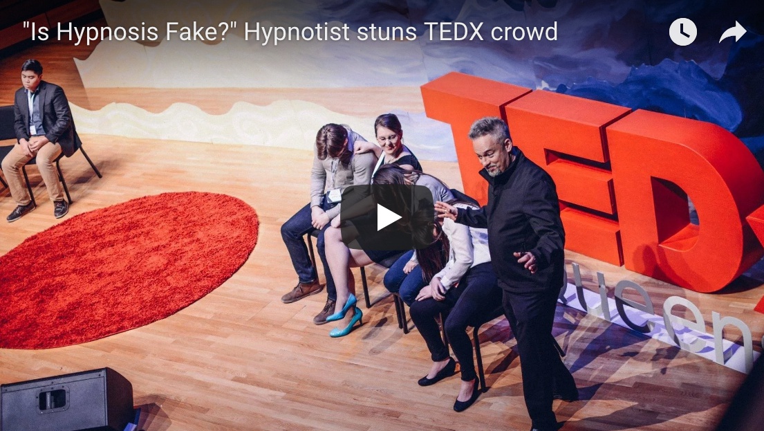 “Is Hypnosis Fake?” Hypnotist stuns TEDX crowd